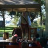 John Salicco performing on stage