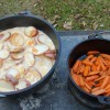 Potatoes and Carrots that are done