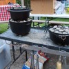 Pots cooking